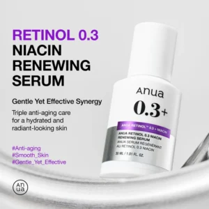anua us ampoule serum 30ml nano retinol 0 3 niacin renewing serum 1161173104