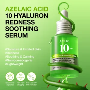 anua us ampoule serum azelaic acid 10 hyaluron redness soothing serum 1239362105