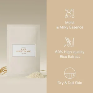 im from rice sheet mask set 20ml x 5 sheets 5